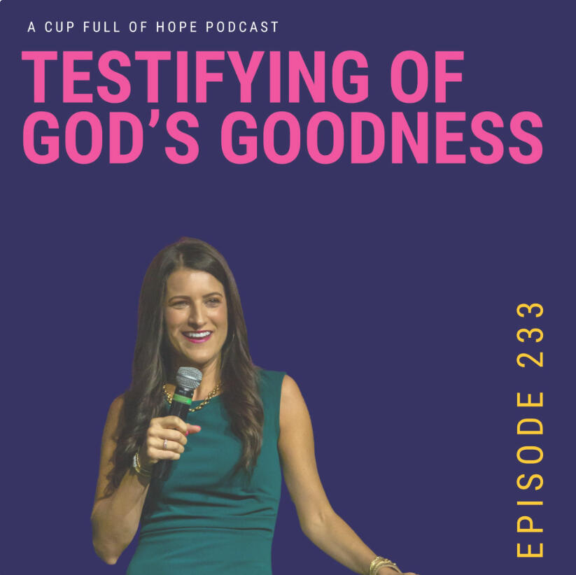 October 14, 2024- 233. Testifying of God's Goodness Sharing how God healed my toe at the 7th Annual MITM Conference. Starting at 10min 30 sec